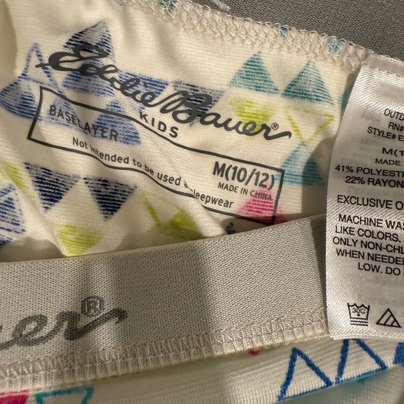 Eddie Bauer Girls Baselayer Set - Picture 4 of 4